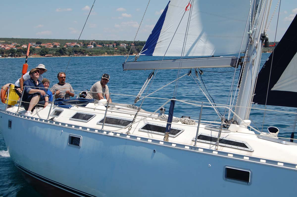 Segeltörn Adria auf der Segelyacht Blue C